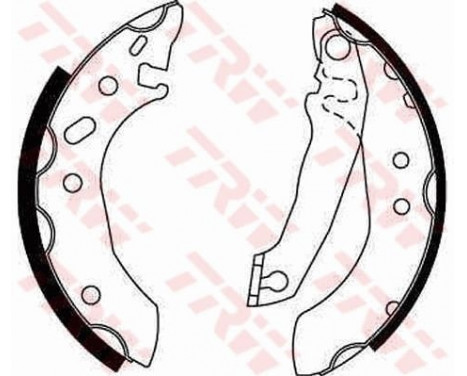 Brake Shoe Set GS6253 TRW