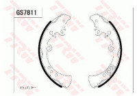 Brake Shoe Set GS7811 TRW