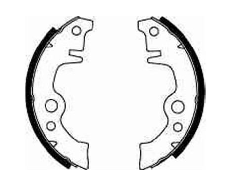 Brake Shoe Set GS8021 TRW, Image 2