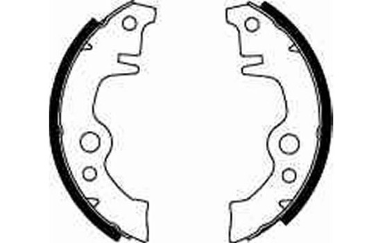 Brake Shoe Set GS8021 TRW, Image 2