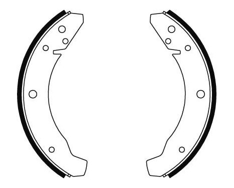 Brake Shoe Set GS8025 TRW, Image 2