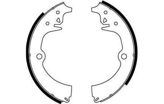 Brake Shoe Set GS8062 TRW, Image 2