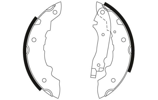 Brake Shoe Set GS8099 TRW, Image 2