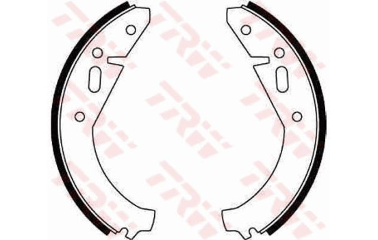 Brake Shoe Set GS8141 TRW, Image 3