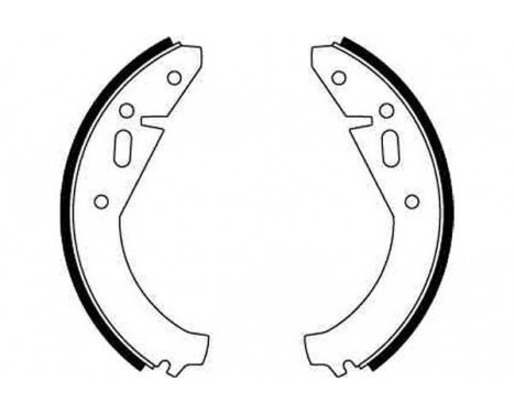 Brake Shoe Set GS8141 TRW, Image 4