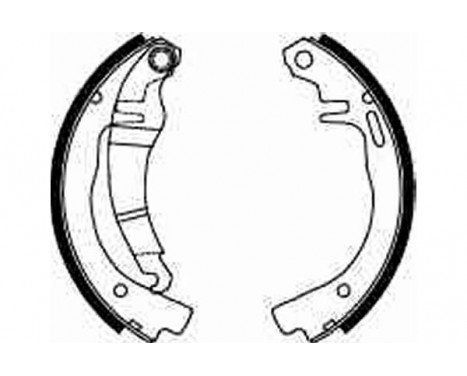 Brake Shoe Set GS8144 TRW, Image 2