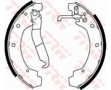 Brake Shoe Set GS8151 TRW, Image 3
