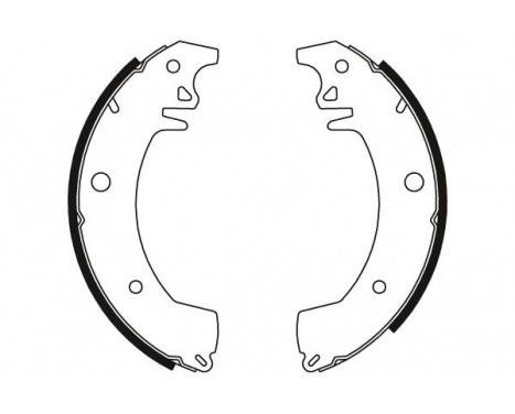 Brake Shoe Set GS8154 TRW, Image 2