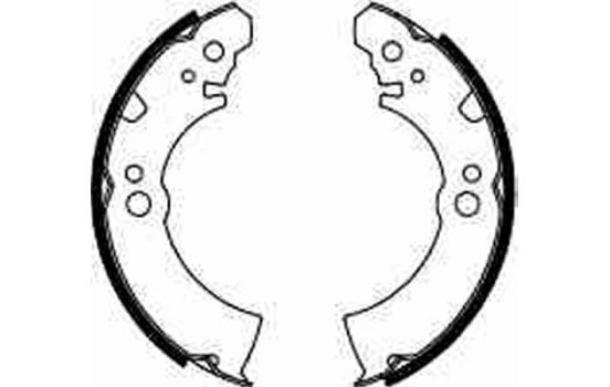 Brake Shoe Set GS8156 TRW, Image 2