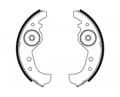 Brake Shoe Set GS8160 TRW, Image 4