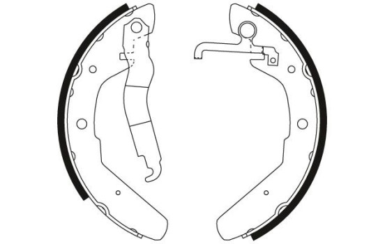 Brake Shoe Set GS8173 TRW, Image 2