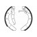 Brake Shoe Set GS8180 TRW, Thumbnail 2