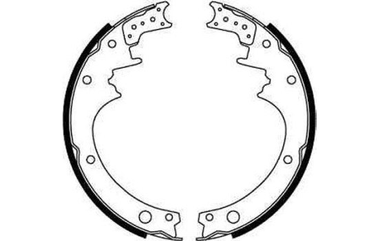 Brake Shoe Set GS8183 TRW, Image 2