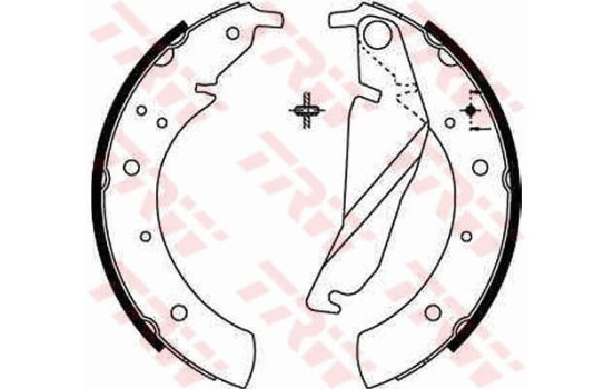 Brake Shoe Set GS8209 TRW