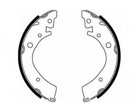 Brake Shoe Set GS8215 TRW, Image 2