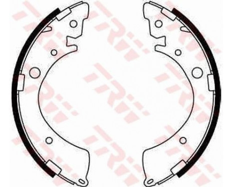 Brake Shoe Set GS8245 TRW, Image 3