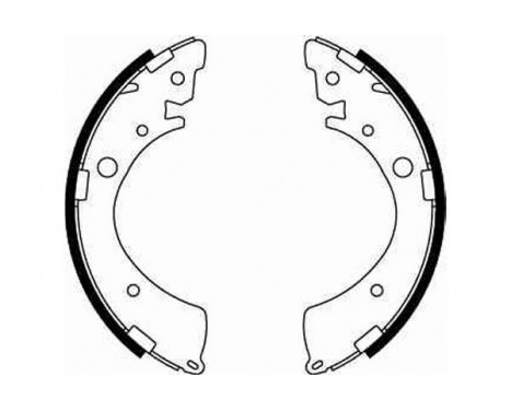 Brake Shoe Set GS8245 TRW, Image 4