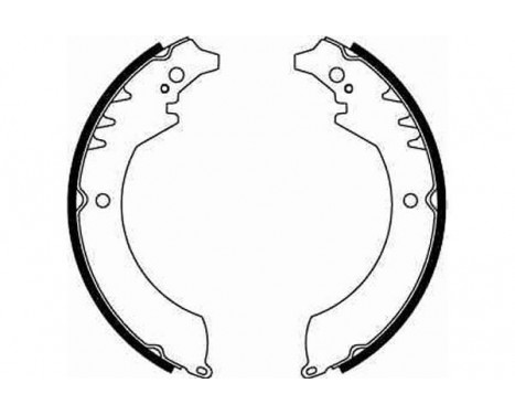 Brake Shoe Set GS8251 TRW, Image 2