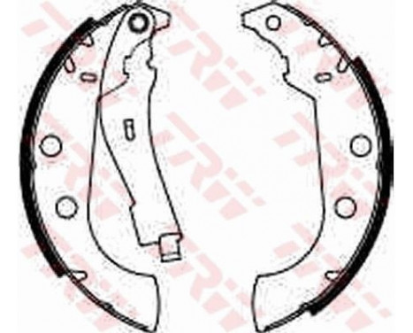 Brake Shoe Set GS8272 TRW, Image 3