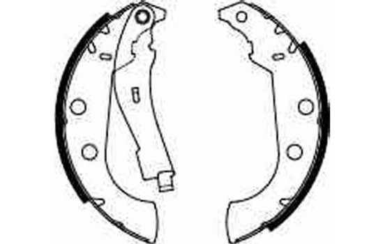 Brake Shoe Set GS8272 TRW, Image 4