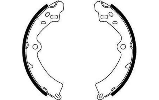 Brake Shoe Set GS8278 TRW, Image 2