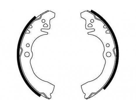 Brake Shoe Set GS8281 TRW, Image 2