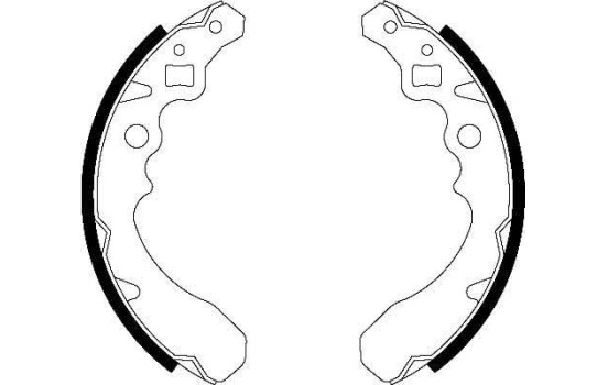 Brake Shoe Set GS8282 TRW, Image 2
