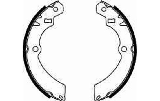 Brake Shoe Set GS8301 TRW, Image 4