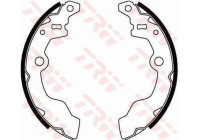 Brake shoe set GS8302 TRW