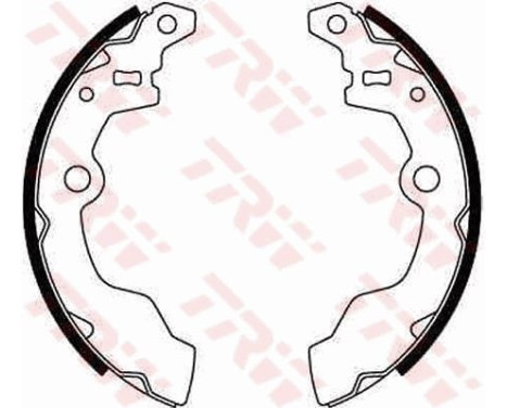 Brake shoe set GS8302 TRW