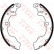 Brake shoe set GS8302 TRW