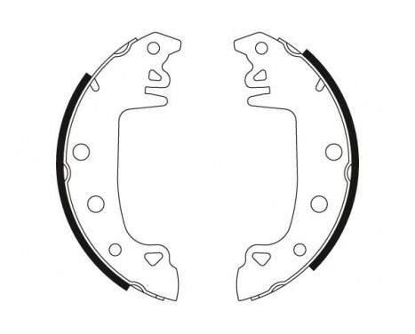 Brake Shoe Set GS8315 TRW, Image 3