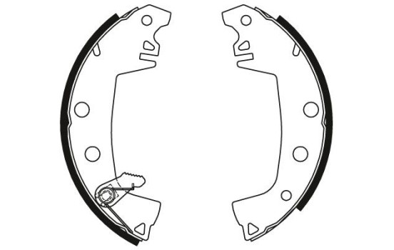 Brake Shoe Set GS8316 TRW, Image 2
