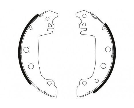 Brake Shoe Set GS8317 TRW, Image 4