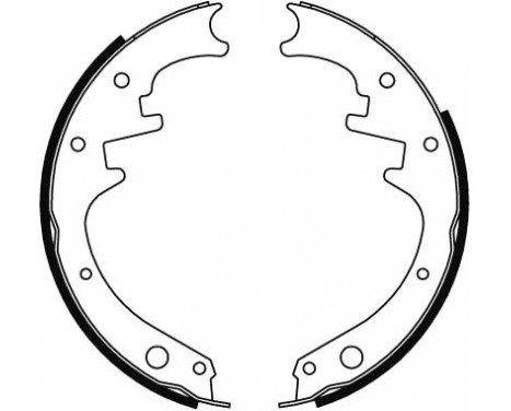 Brake Shoe Set GS8412 TRW, Image 4