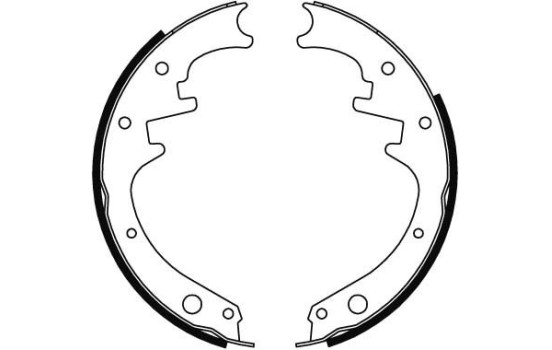 Brake Shoe Set GS8412 TRW, Image 4