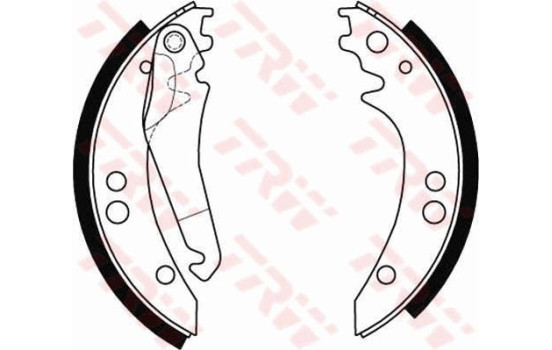 Brake Shoe Set GS8434 TRW, Image 2