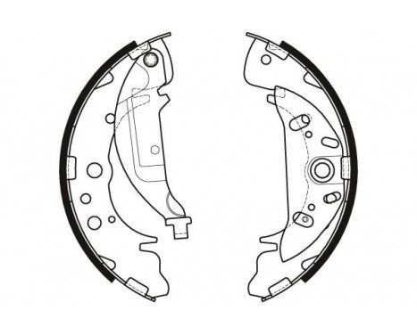 Brake Shoe Set GS8441 TRW, Image 2