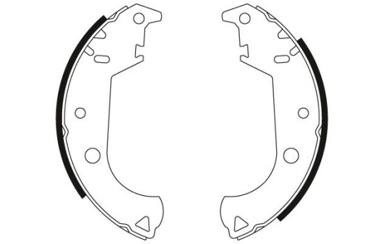 Brake Shoe Set GS8442 TRW, Image 2