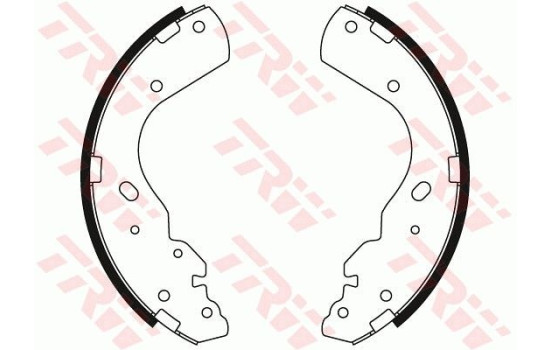 Brake Shoe Set GS8443 TRW, Image 3