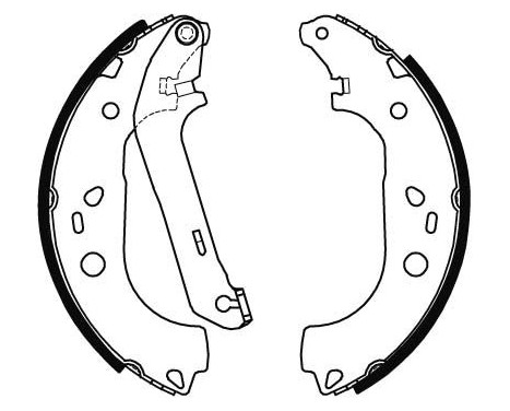 Brake Shoe Set GS8471 TRW, Image 2