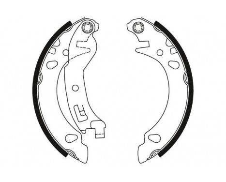 Brake Shoe Set GS8473 TRW, Image 2