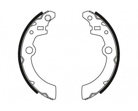 Brake Shoe Set GS8476 TRW, Image 2