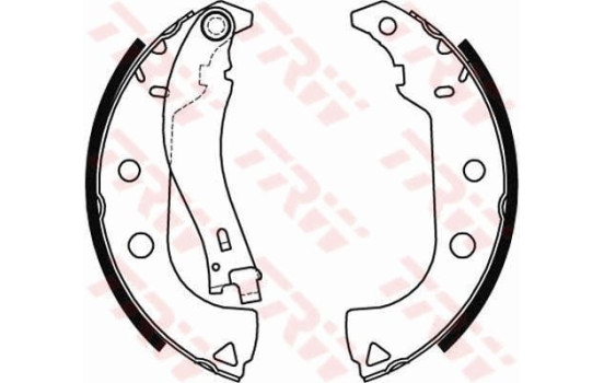 Brake Shoe Set GS8484 TRW