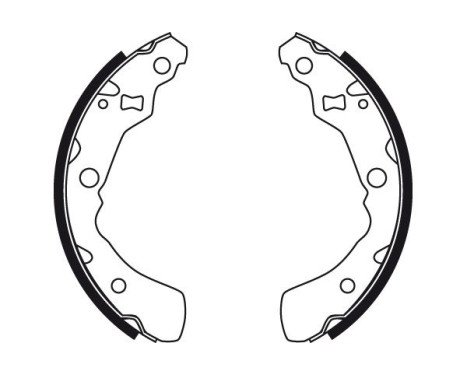 Brake Shoe Set GS8490 TRW, Image 2