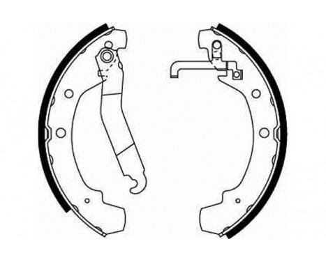 Brake Shoe Set GS8511 TRW, Image 2