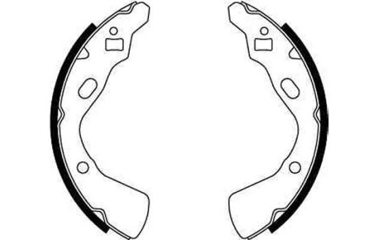 Brake Shoe Set GS8519 TRW, Image 2