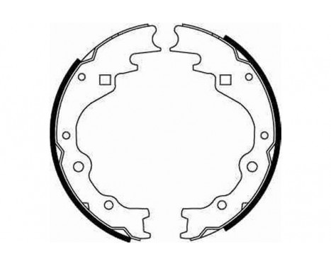 Brake Shoe Set GS8523 TRW, Image 2
