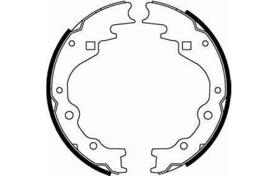 Brake Shoe Set GS8523 TRW, Image 2