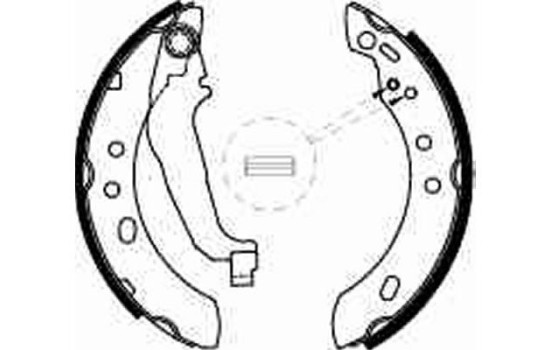 Brake Shoe Set GS8527 TRW, Image 2